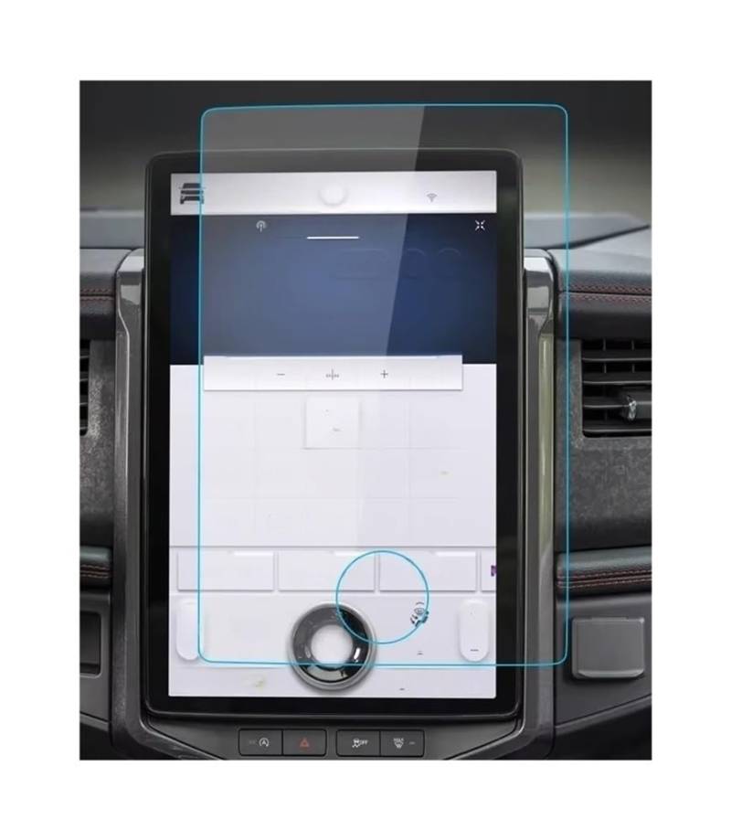 Auto Display Schutz Folie Auto-Autozubehör für Ford für Expedition Displayschutzfolie 2022 Konsolenschutzfolie für Navigator Film von HEEGIN