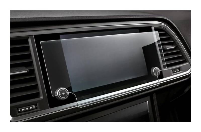Auto Display Schutz Folie Auto-Displayschutzfolie für Ateca für FR-Navigationssystem Plus 8 Zoll 2020 GPS-Display Fahrzeuginnenraumaufkleber Zubehör von HEEGIN