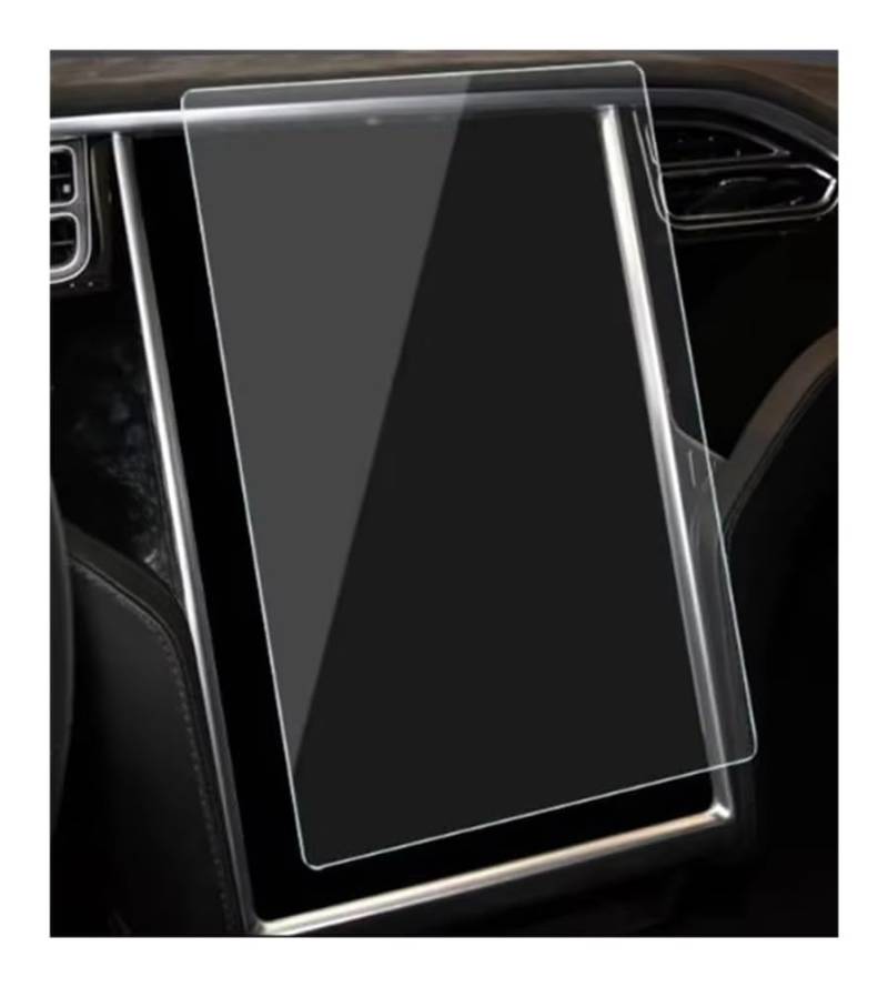 Auto Display Schutz Folie Auto GPS Navigation Film Bildschirm Schutzfolie Anti-Kratzer Dekoration 17 Zoll Für Model S 2014-2019 von HEEGIN
