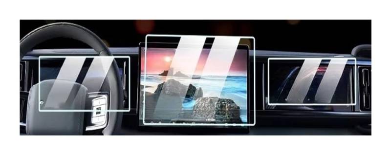 Auto Display Schutz Folie Auto Navigation Displayschutzfolie für BYD Equation Leopard - Leopard 5 2023 Autoinnenausstattung von HEEGIN
