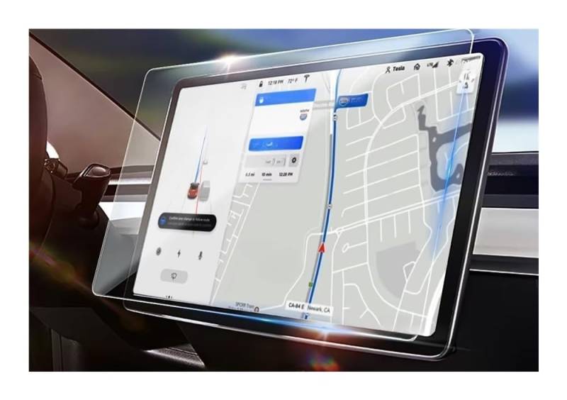 Auto Display Schutz Folie Auto Navigations Touchscreen Schutzfolie für Modell 3 für Modell Y für Modell S für Modell X Displayschutzfolie Auto Innenausstattung von HEEGIN