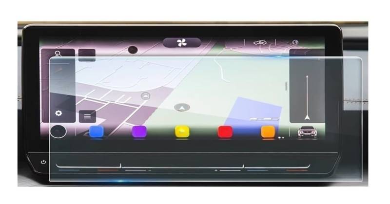 Auto Display Schutz Folie Auto Screen Protector für Cupra für Formentor 2021-2024 12-Zoll GPS Navigation Touch Display Auto von HEEGIN