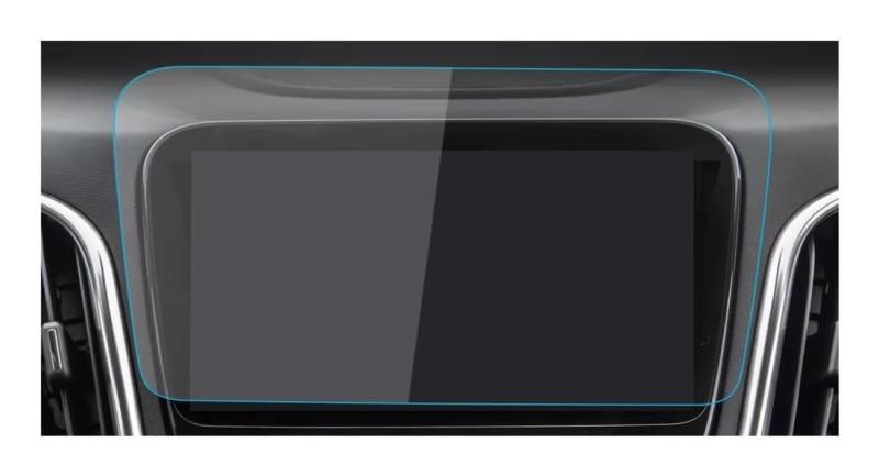 Auto Display Schutz Folie Auto-Sticks Displayschutzfolie für Carplay für Chevy für Equinox 2023 Displayschutzfolie Navigation Autozubehör von HEEGIN