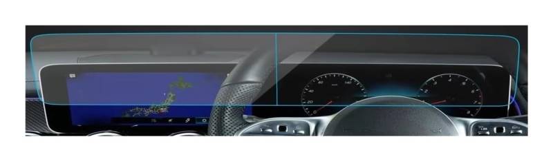 Auto Display Schutz Folie Autoaufkleber Displayschutzfolie für Benz für GLB 2023 Navigator Displayschutzfolie Autozubehör für Fahrzeuge von HEEGIN