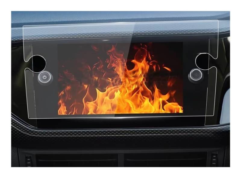 Auto Display Schutz Folie Autoaufkleber Meter Displayschutzfolie für T-Cross 2023 für Tcross Display Schutzfolie Navigation Zubehör von HEEGIN