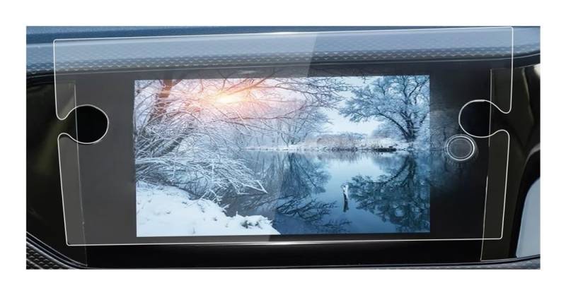 Auto Display Schutz Folie Autoaufkleber Meter Displayschutzfolie für T-Cross 2023 für Tcross Display Schutzfolie Navigation Zubehör von HEEGIN