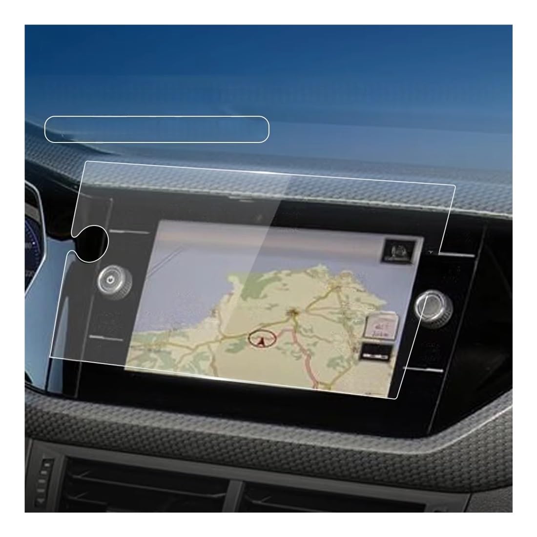 Auto Display Schutz Folie Autoaufkleber Meter Displayschutzfolie für T-Cross 2023 für Tcross Display Schutzfolie Navigation Zubehör Auto Display Schutz Folie Autoaufkleber Meter Displayschutzfolie für T-Cross 2023 für Tcross Display Schutzfolie Navigation Zubehör von HEEGIN