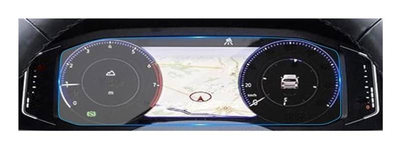 Auto Display Schutz Folie Autoaufkleber Meter Displayschutzfolie für T-Cross 2023 für Tcross Display Schutzfolie Navigation Zubehör von HEEGIN