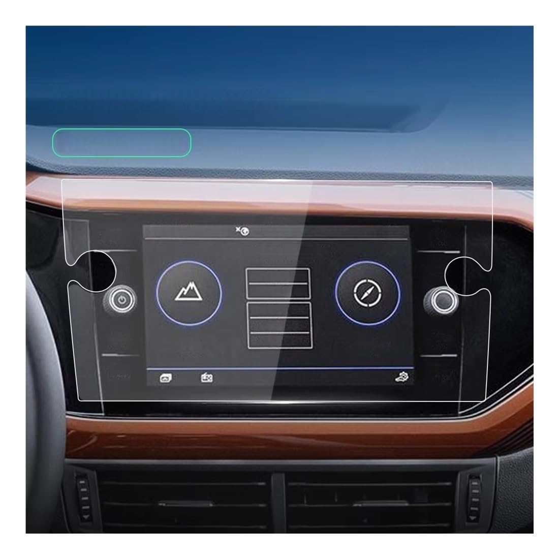 Auto Display Schutz Folie Autoaufkleber Meter Displayschutzfolie für T-Cross 2023 für Tcross Display Schutzfolie Navigation Zubehör Auto Display Schutz Folie Autoaufkleber Meter Displayschutzfolie für T-Cross 2023 für Tcross Display Schutzfolie Navigation Zubehör von HEEGIN