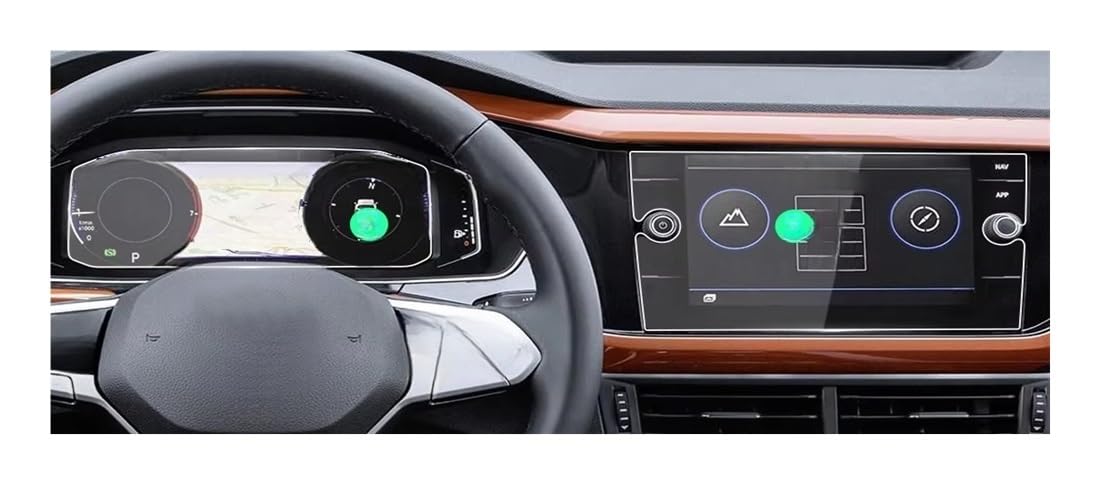 Auto Display Schutz Folie Autoaufkleber Meter Displayschutzfolie für T-Cross 2023 für Tcross Display Schutzfolie Navigation Zubehör Auto Display Schutz Folie Autoaufkleber Meter Displayschutzfolie für T-Cross 2023 für Tcross Display Schutzfolie Navigation Zubehör von HEEGIN