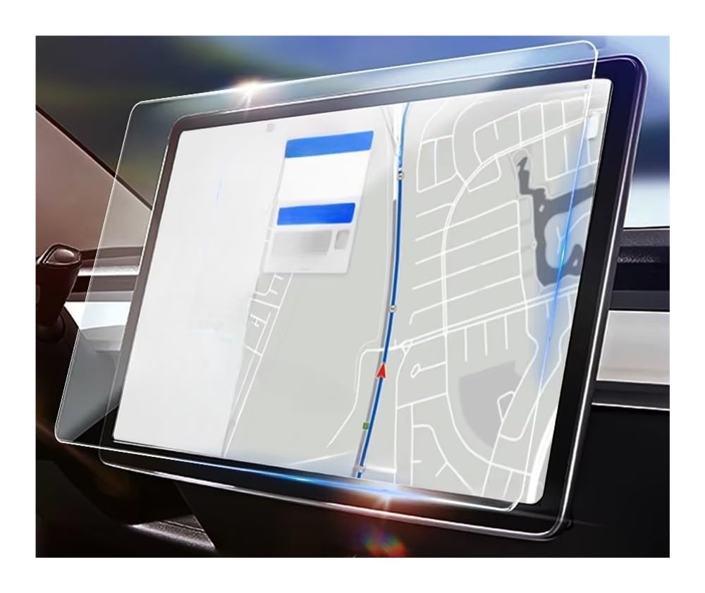 Auto Display Schutz Folie Autonavigation Touchscreen Schutzfolie für Model 3 für Model Y und für Model S für Model X Center Control Navigationsfolie Zubehör von HEEGIN