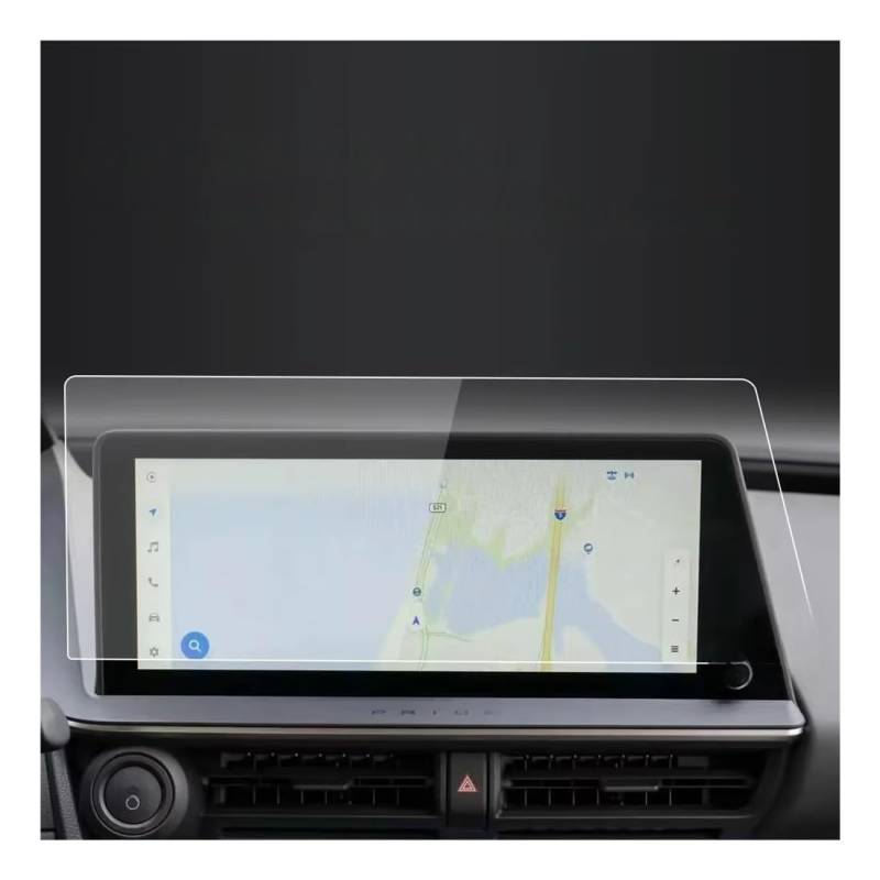 Auto Display Schutz Folie Autozubehör für Prius Displayschutzfolie 2023 Mittelkonsole Glasschutzfolie Navigator Schutzfolie von HEEGIN