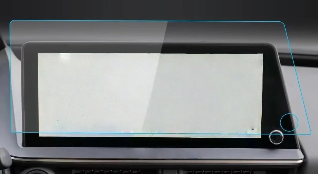 Auto Display Schutz Folie Autozubehör für Prius Displayschutzfolie 2023 Mittelkonsole Schutzfolie Navigator Schutzfolie von HEEGIN