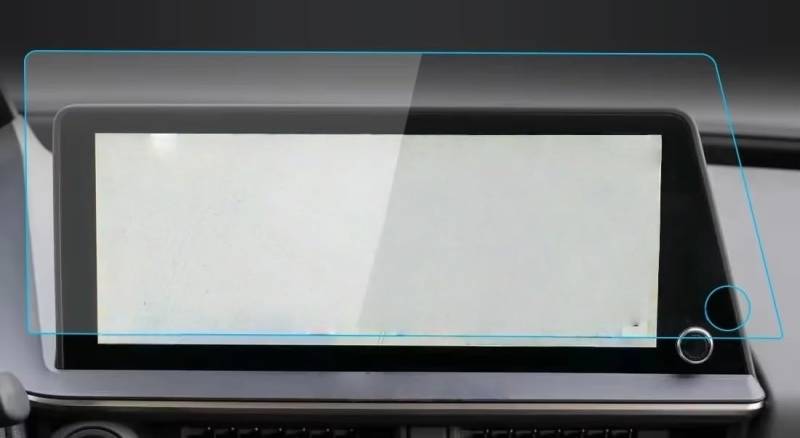 Auto Display Schutz Folie Autozubehör für Prius Displayschutzfolie 2023 Mittelkonsole Schutzfolie Navigator Schutzfolie von HEEGIN