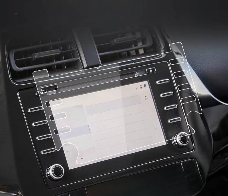 Auto Display Schutz Folie Autozubehör für Prius Displayschutzfolie 2023 Mittelkonsole Schutzfolie Navigator Schutzfolie von HEEGIN
