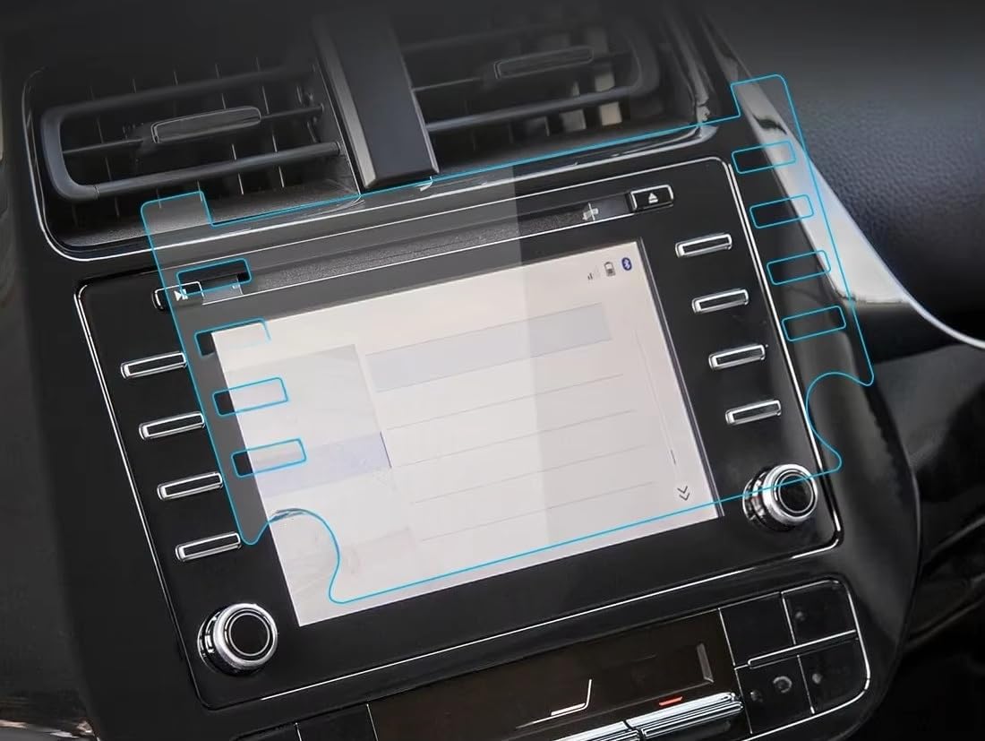 Auto Display Schutz Folie Autozubehör für Prius Displayschutzfolie 2023 Mittelkonsole Schutzfolie Navigator Schutzfolie von HEEGIN