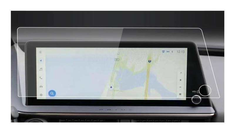 Auto Display Schutz Folie Autozubehör für Prius Displayschutzfolie 2023 Mittelkonsole Schutzfolie für Navigator Schutzfolie von HEEGIN
