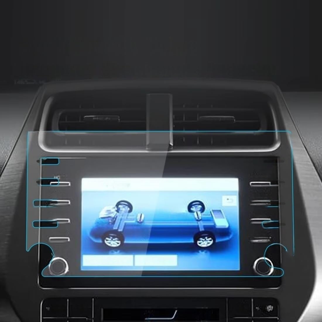 Auto Display Schutz Folie Autozubehör für Prius für Displayschutzfolie 2023 Mittelkonsole Schutzfolie Navigator Schutzfolie Auto Display Schutz Folie Autozubehör für Prius für Displayschutzfolie 2023 Mittelkonsole Schutzfolie Navigator Schutzfolie von HEEGIN