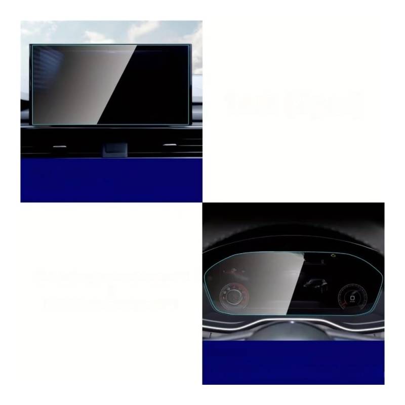 Auto Display Schutz Folie Displayschutzfolie für A4 für A4L für A5 für Q5 für S4 für S5 2020–2024 Autonavigation kratzfestes Innenzubehör von HEEGIN