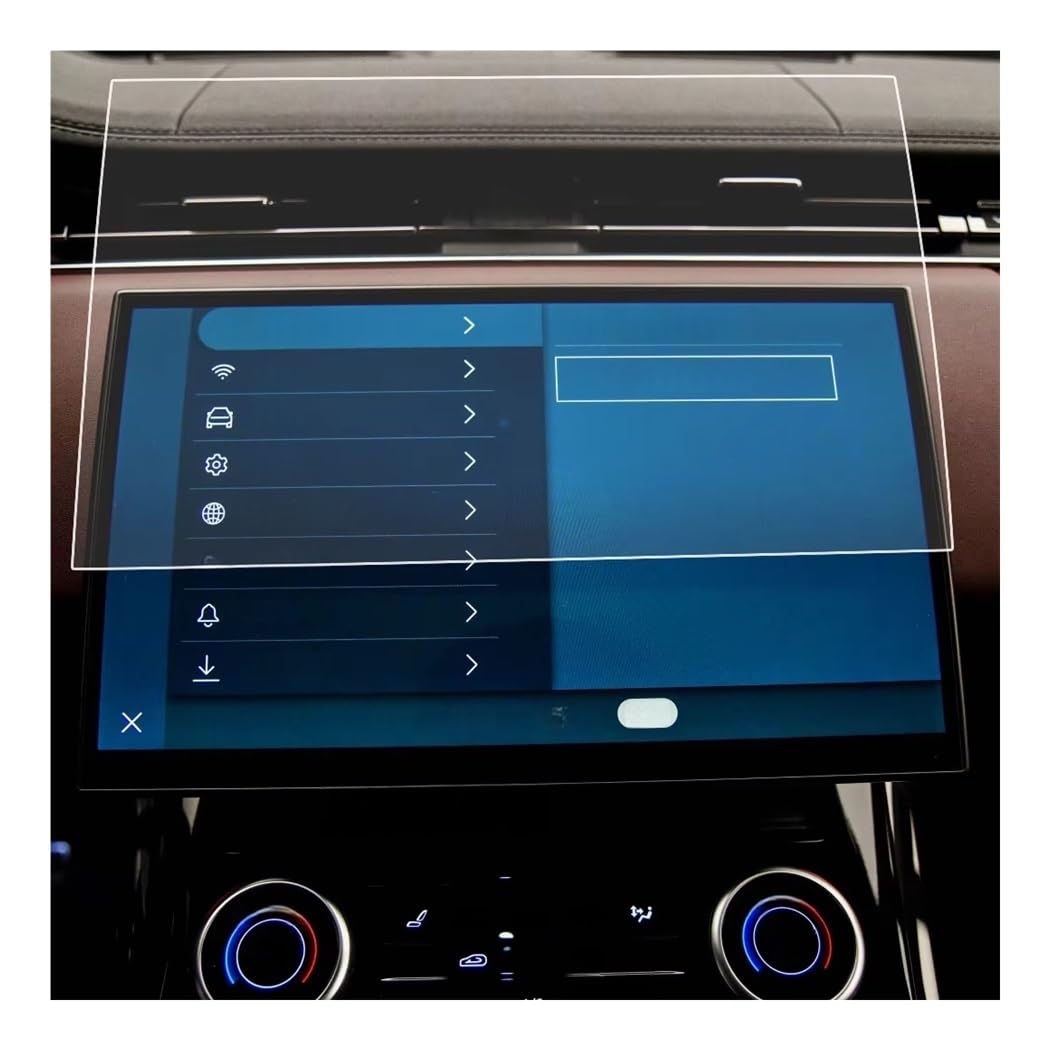 Auto Display Schutz Folie Displayschutzfolie für Land für Rover für Range für Rover Sport 2023 Displayschutzfolie für das Auto-GPS-Navigationscenter von HEEGIN