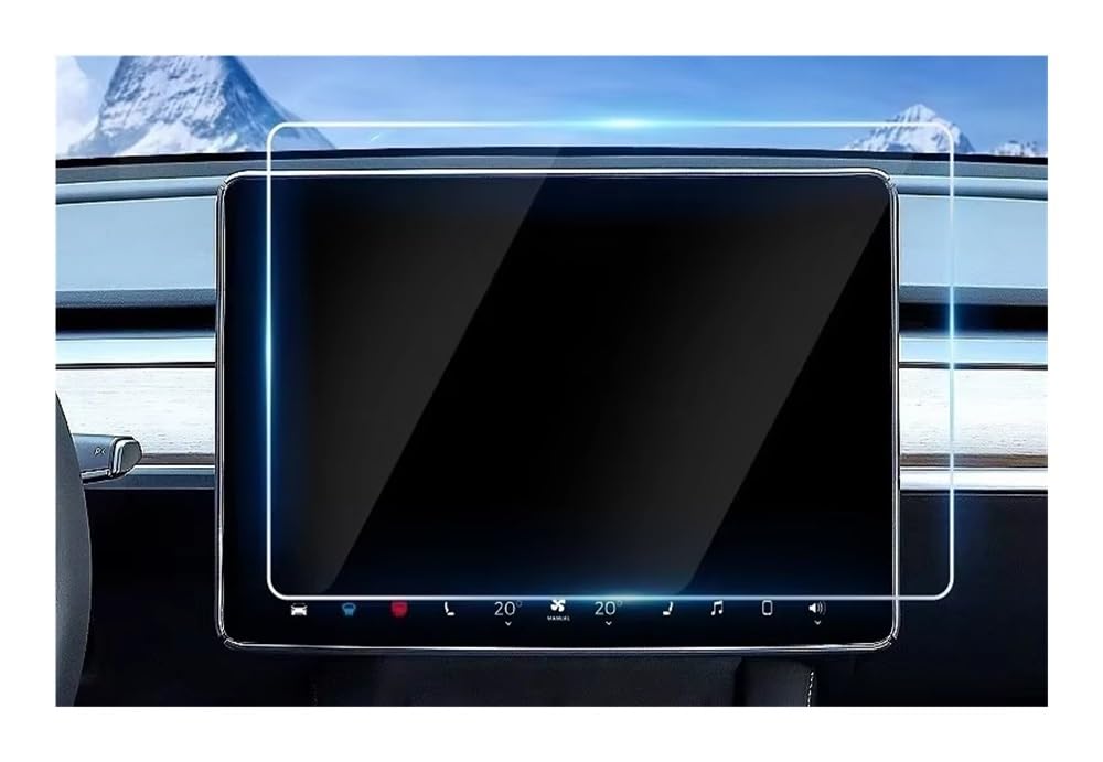 Auto Display Schutz Folie Displayschutzfolie für die Autonavigation mit Touch-Center-Funktion für Model 3 für Model Y für Model X für Model S 2017–2023 Auto Display Schutz Folie Displayschutzfolie für die Autonavigation mit Touch-Center-Funktion für Model 3 für Model Y für Model X für Model S 2017–2023 von HEEGIN