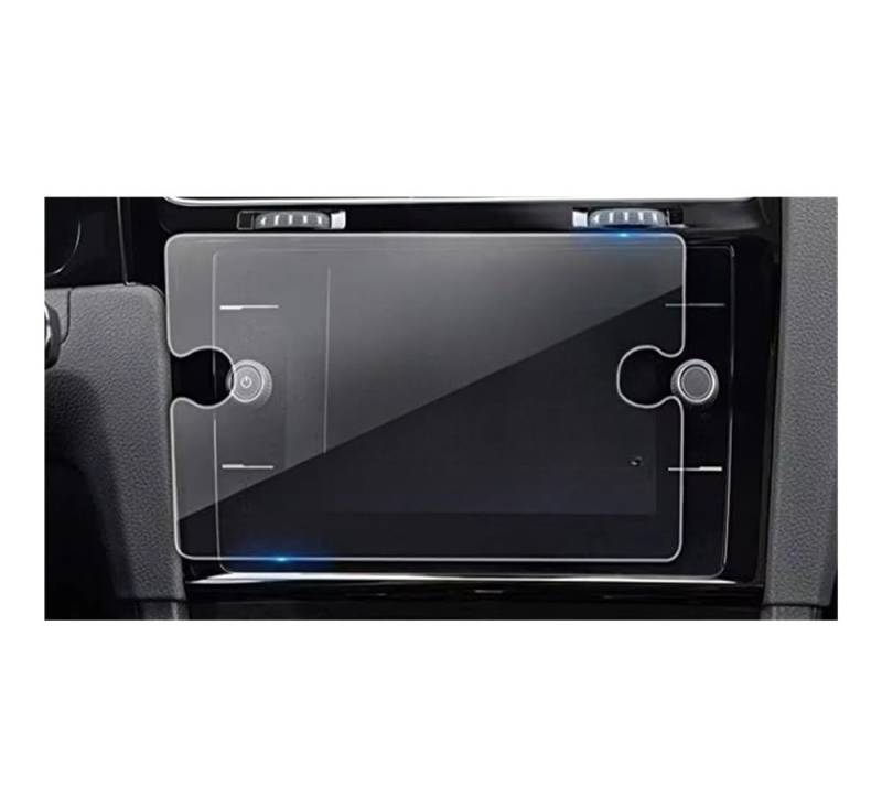 Auto Display Schutz Folie Für Golf7 Für GTI Für GTE Für GTD8 2018 8 Zoll Center Touch Screen Protector Glas Protector von HEEGIN