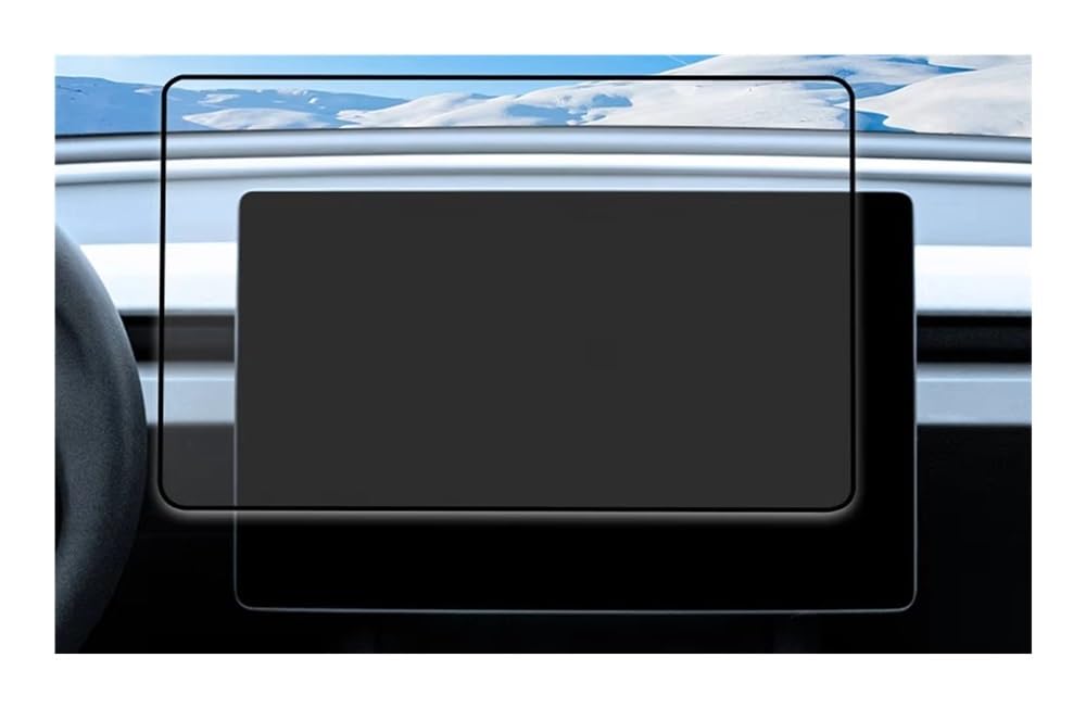 Auto Display Schutz Folie Für Model 3 Für Highland 2023-2024 Navigationsfolie Heckscheibe HD-Mattfolie Für Model 3+ Hochauflösende Schutzfolien von HEEGIN