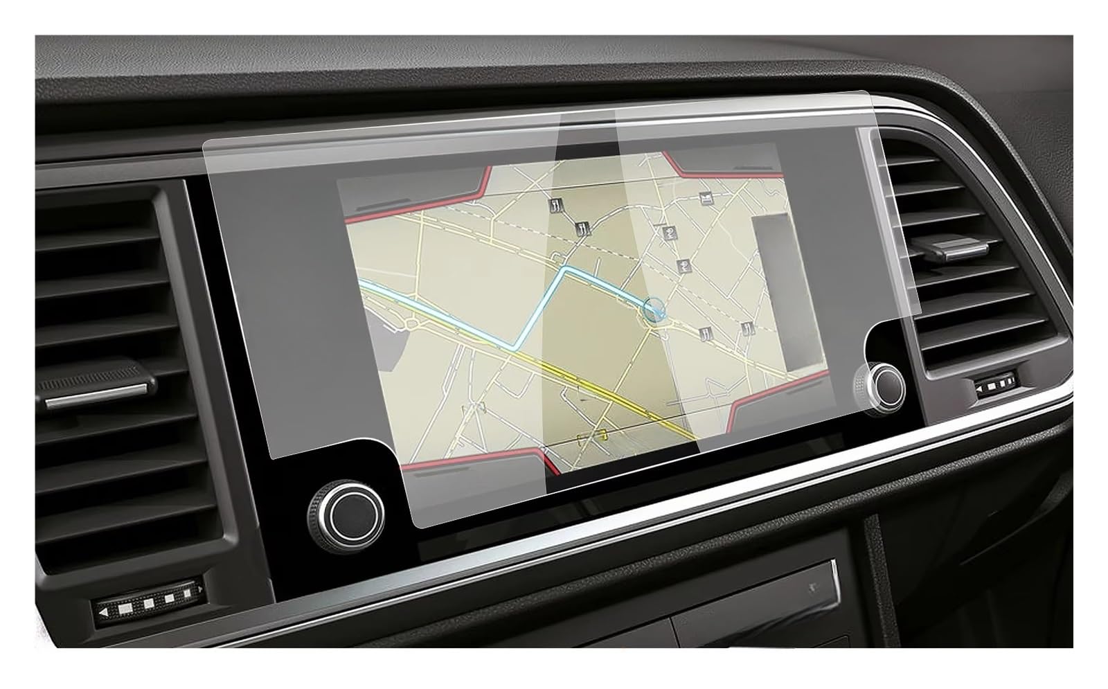 Auto Display Schutz Folie Für Seat für Ateca für FR 2020 8-Zoll-Autonavigation Touch Center Screen Protector Auto für Seat für Ateca 2020 Zubehör von HEEGIN