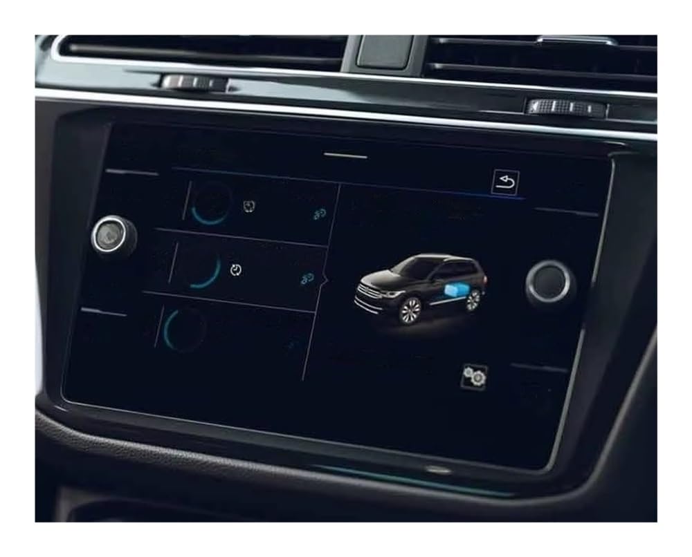 Auto Display Schutz Folie Für Tiguan 2021 2022 Auto Navigtion Dashboard Glas Bildschirm Schutz Film Innen Zubehör Aufkleber von HEEGIN
