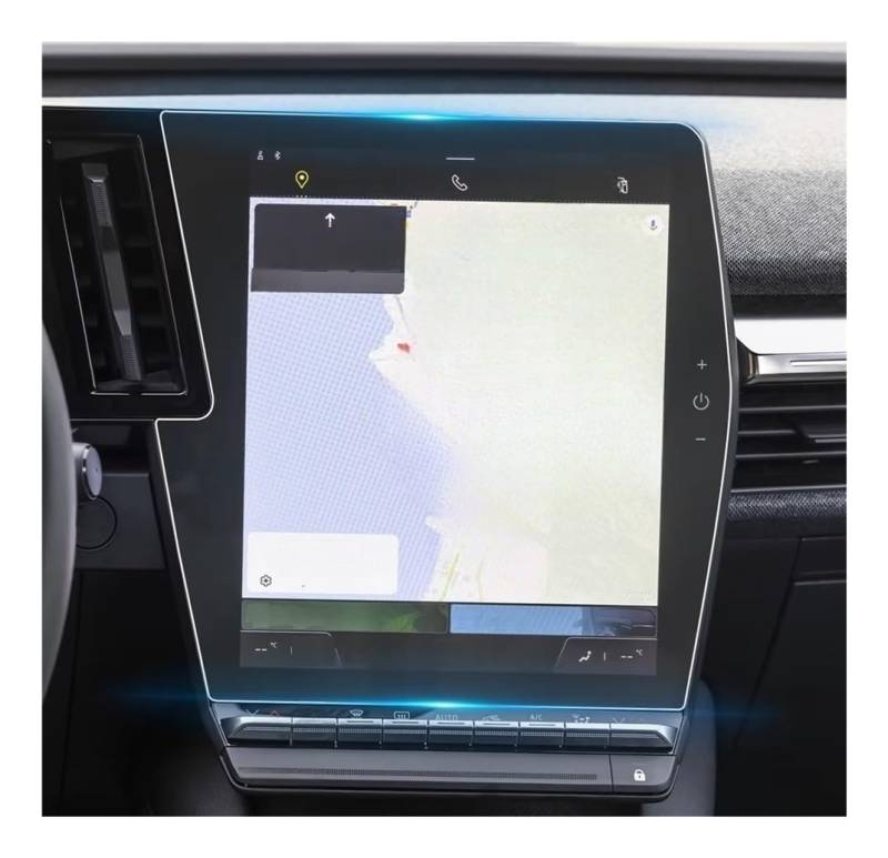 Auto Display Schutz Folie LFOTPP Nano Displayschutzfolie für Megane für E-Tech für Austral Auto Navigationsdisplay Autozubehör 2025 von HEEGIN