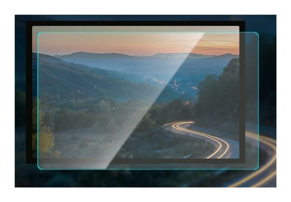 Auto Display Schutz Folie Matte HD Film Schutz Anti Glare Displayschutzfolie Center Control für Model 3 für Model Y 2021 von HEEGIN