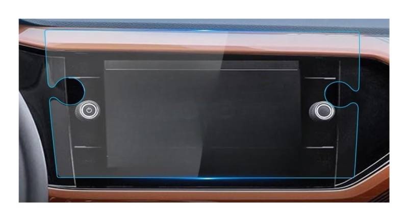 Auto Display Schutz Folie Meter Displayschutzfolie für T-Cross für 2023 für Tcross für Displayschutzfolie Navigation von HEEGIN