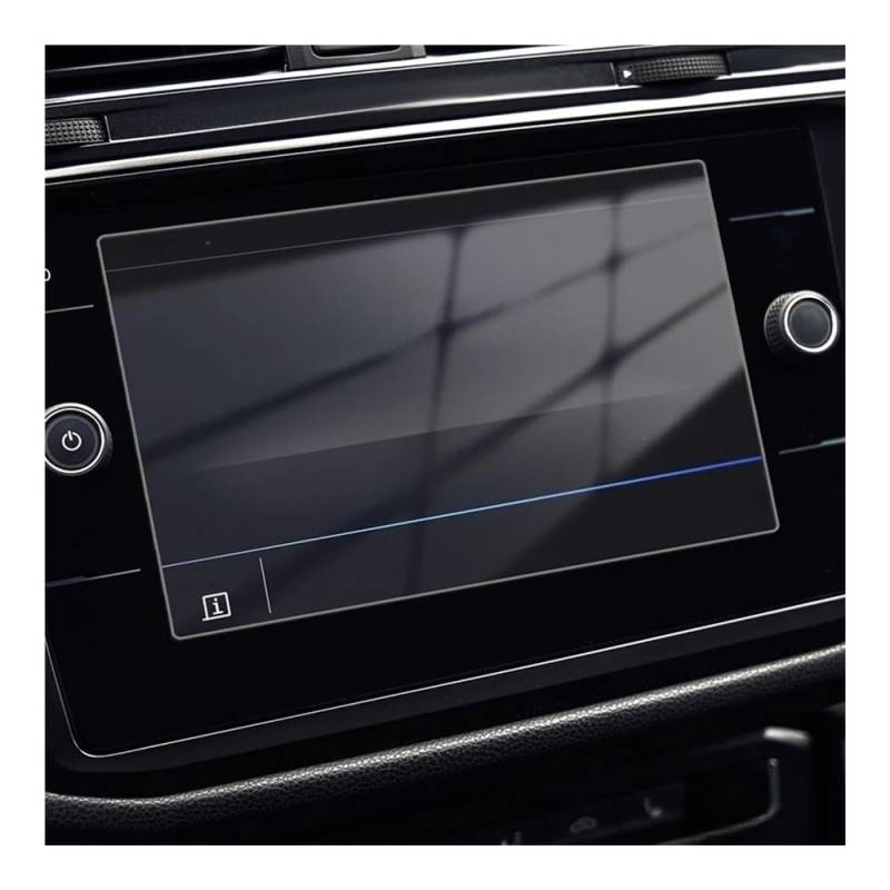 Auto Display Schutz Folie Stahl Schutz Film Für Tiguan Für MK2 8 Zoll Auto Navigation GPS Bildschirm 2016-2020 Zubehör von HEEGIN
