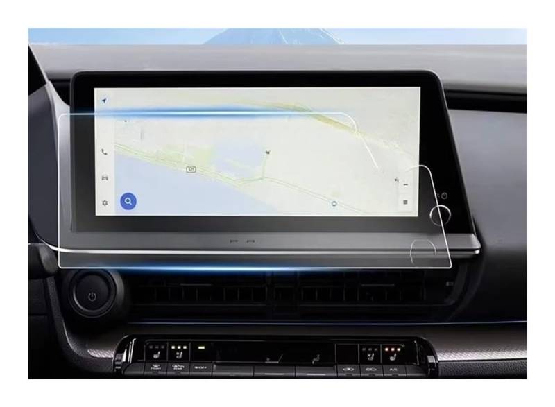 Auto Display Schutz Folie TPU-Displayschutzfolie für Prius für XLE 2023 12,3 Zoll Autoradio GPS-Navigationsdisplay Schutzfolie von HEEGIN