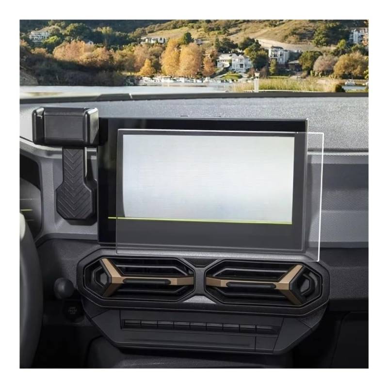 Auto Display Schutz Folie TPU-Schutzfolie für Dacia für Duster für Dacia Spring 2024 10,1 Zoll Autoradio GPS-Navigation Anti-Kratz-Innenfolie von HEEGIN