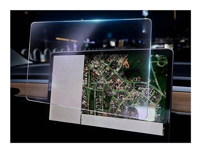 Auto Display Schutz Folie Touchscreen Schutz für Modell 3 für Modell Y 15 Zoll Center Control Bildschirm Glas Film Navigation Schutz von HEEGIN