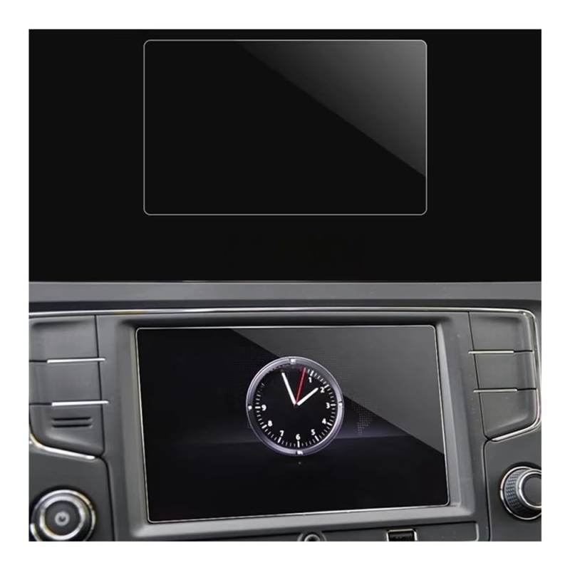 Auto Display schutz folie Auto GPS Navigation Displayschutzfolie Stahl Schutzfolie für Tiguan für mk2 2016-2018 Zubehör von HEEGIN