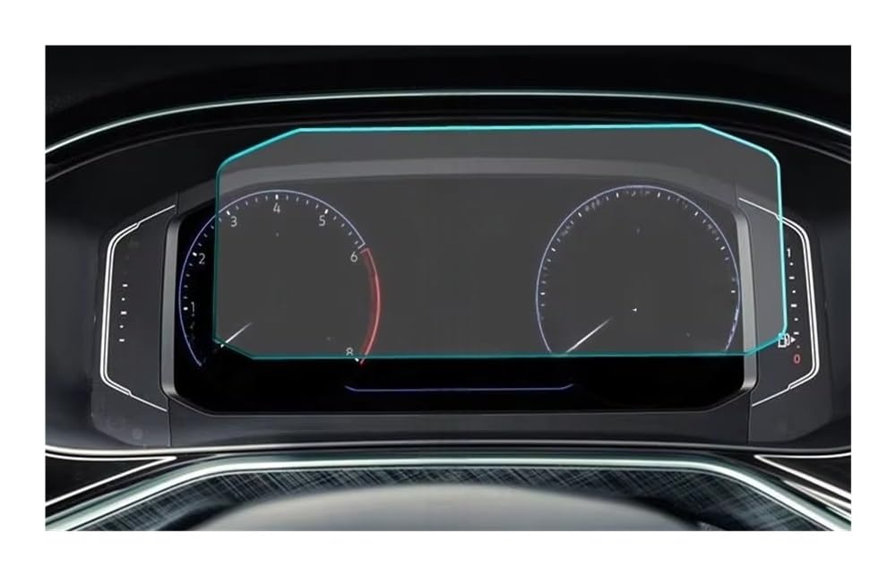 Auto Display schutz folie Auto Navigierung Displayschutzfolie Aufkleber Schutz für Tiguan für Allspace 2022 Dashboard von HEEGIN