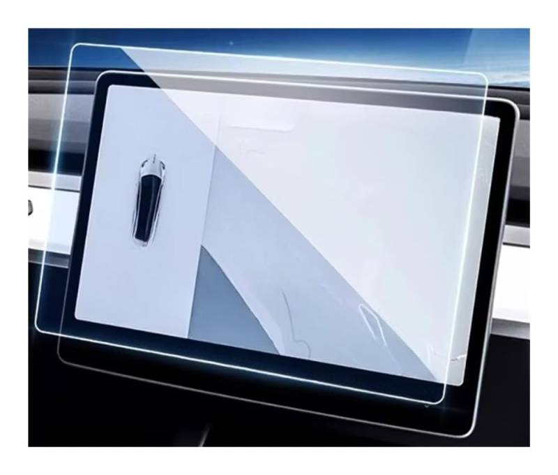 Auto Display schutz folie HD Screen Protector Für Model Y Zubehör 2024-2022 Center Display Film Anti-glare von HEEGIN