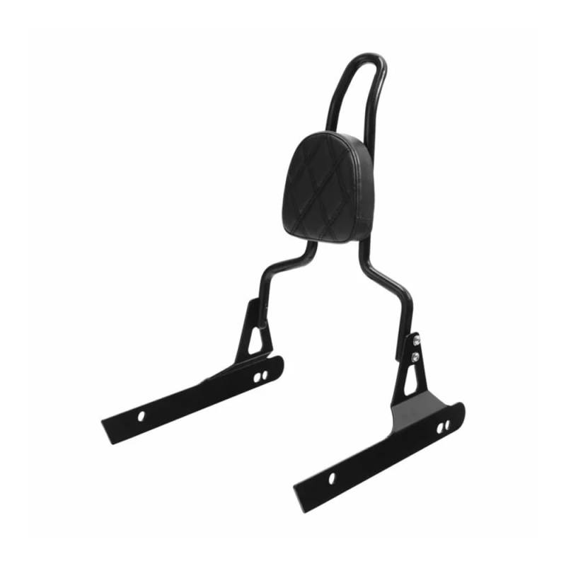 Rückenlehne Motorrad Passagier Abnehmbare Rückenlehne Sissy Bar Pad Für Für Dyna 2006-2017 Motorrad Rückenlehne von HEEGIN