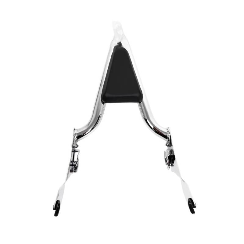 Rückenlehne Motorrad Schwarz Passagier Rückenlehne Sissy Bar Für Für Touring Für Road King Street Glide Für Road Für Glide 2009-2022 von HEEGIN