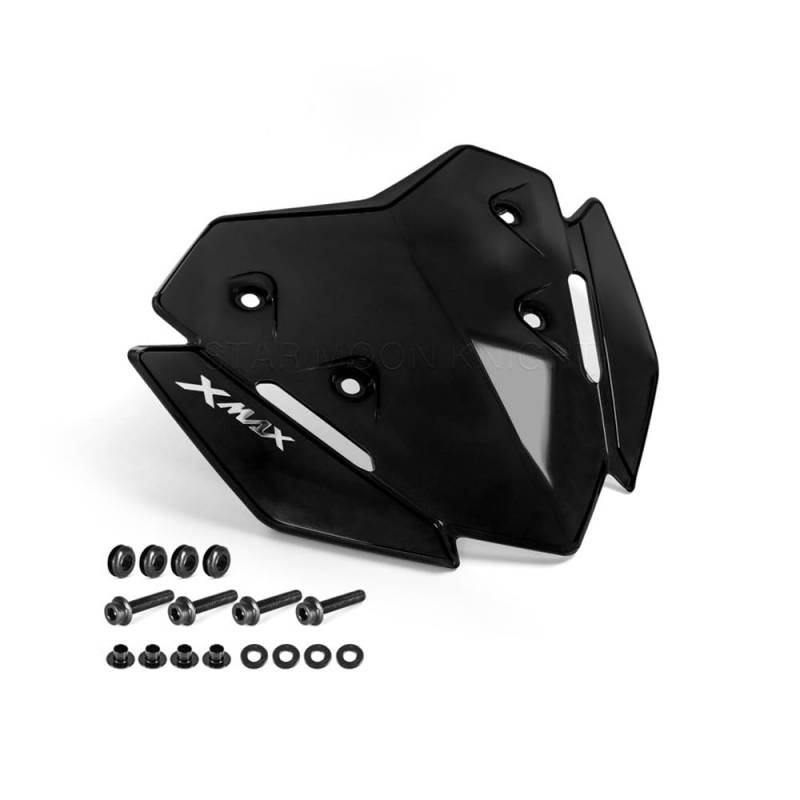 Windschutzscheibe Universal Windschutzscheiben-Verkleidungsvisier Für Yam&aha XMAX125 XMAX250 XMAX300 Xmax 125 250 300 Tech MAX 2023 – Motorrad-Sport-Windschutzscheibe von HEEGIN