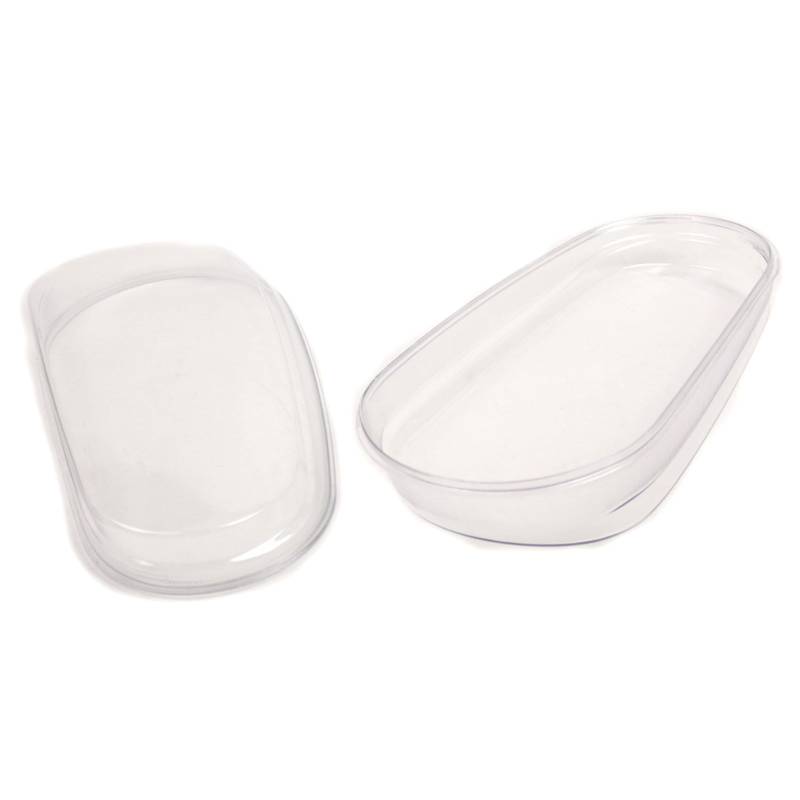 HEEZOU 1 Paar Glasscheinwerfer Objektive Ersatz Scheinwerferabdeckung Shell Automotive Accessoires 1J0941017C Für 1999-2005 von HEEZOU