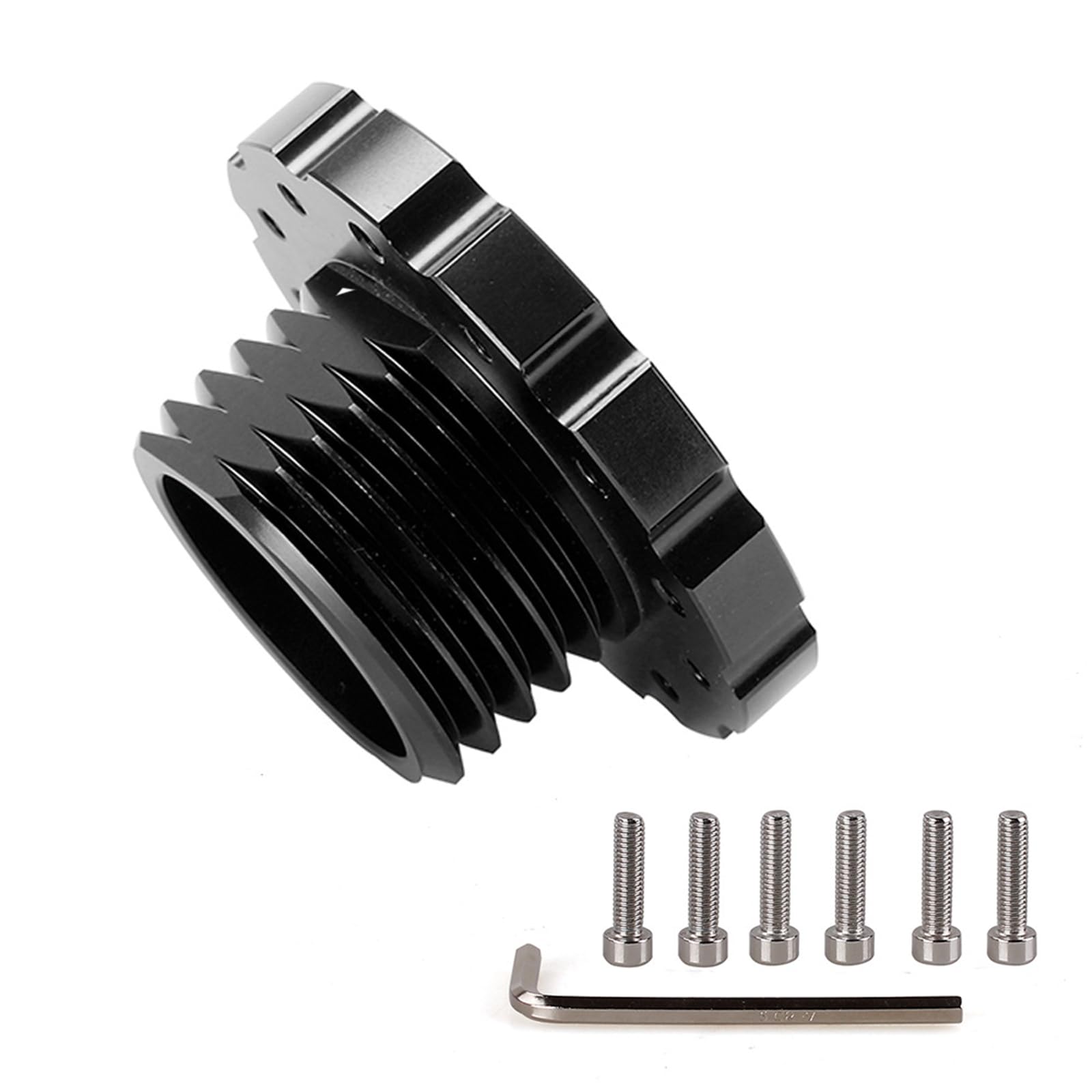 HEEZOU Gaming Lenkradadapter Lenkrad Umrechnungsadapter Mit Schrauben Für T500 Aluminiumadapter HEEZOU Gaming Lenkradadapter Lenkrad Umrechnungsadapter Mit Schrauben Für T500 Aluminiumadapter von HEEZOU