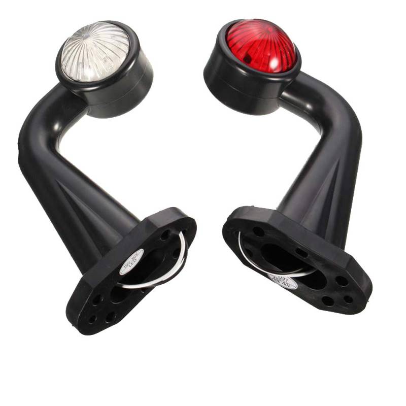 HEHEMM 12 LED LKW Ellenbogen Seitenmarkierungsleuchten Blinker Lampe für Auto LKW Anhänger LKW 10-30V (2 Stück) von HEHEMM