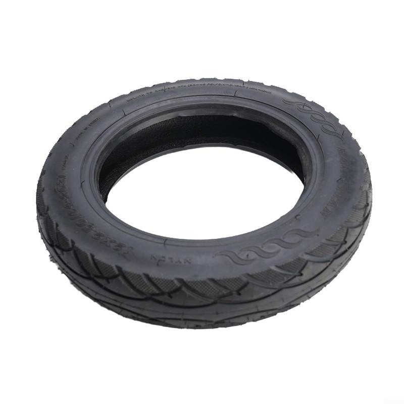 HEIBTENY 12 Zoll 12X2,50 (64-203) Tubeless Reifen Ersatz Schlauchlose Reifen Für Scooter Elektroroller Zubehör Verschleißfester Rutschfeste Dicke Reifen Ersatzräder von HEIBTENY