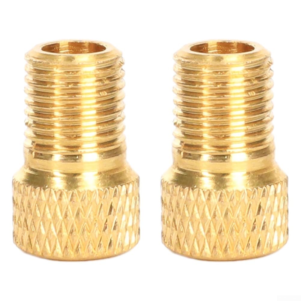 HEIBTENY 2PCS Fahrrad Ventil Düse Adapter Konvertieren Französisch Reifen Ventil Anschlüsse HEIBTENY 2PCS Fahrrad Ventil Düse Adapter Konvertieren Französisch Reifen Ventil Anschlüsse von HEIBTENY