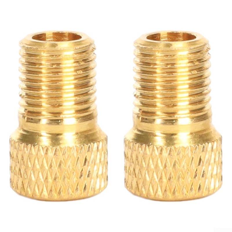 HEIBTENY 2PCS Fahrrad Ventil Düse Adapter Konvertieren Französisch Reifen Ventil Anschlüsse von HEIBTENY