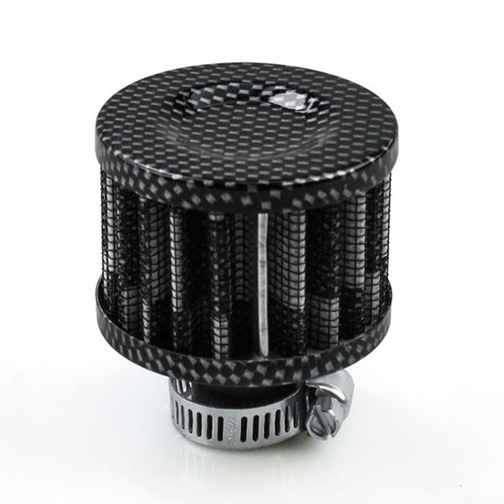 High Flow Cold Air Intake Filter for Motorcycle Designed for Optimal Engine Performance (Carbon) von HEIBTENY
