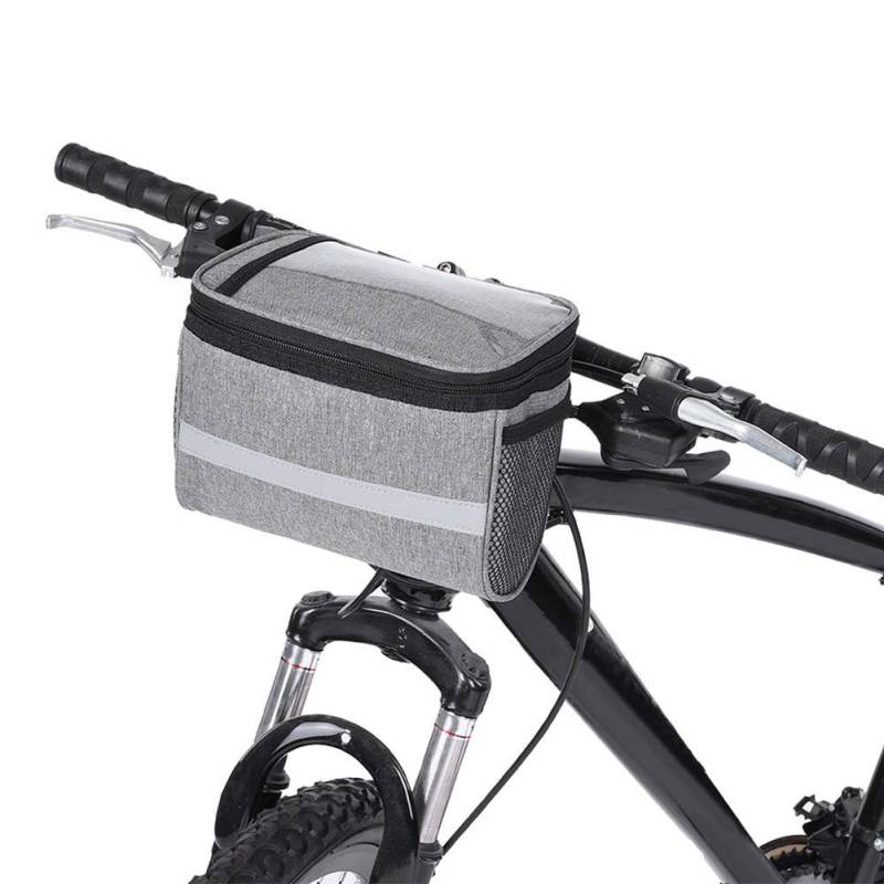 HEITIGN 2 in 1 Sitztasche Fahrradtasche Fahrradtasche Fahrradlenkertasche Wasserdicht Fahrrad Satteltasche Aerodynamische Tasche mit TPU für Berg-, Strand- oder Rennräder, Einheitsgröße, Casual von HEITIGN